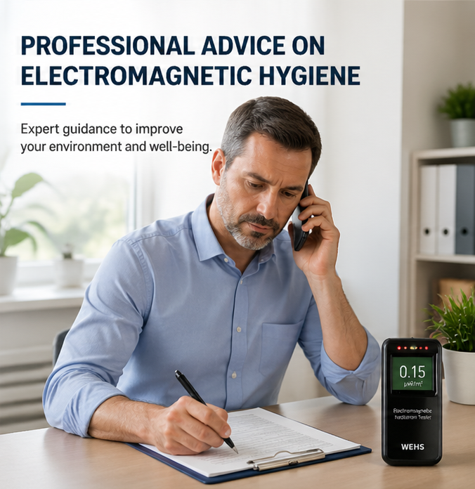 PROFESSIONAL ADVICE ON ELECTROMAGNETIC HYGIENE